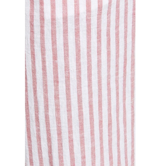 BEACHLUNCHLOUNGE NWT Giavanna Red Paperbag Pants - Picture 5 of 5